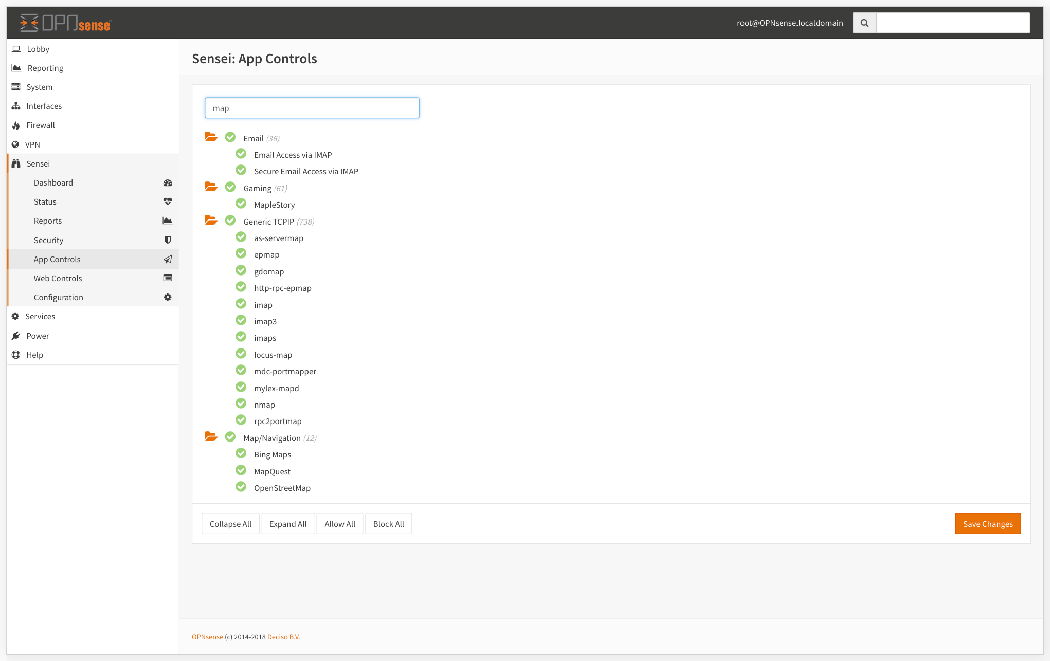 Application Control – Zenarmor Help Center image.