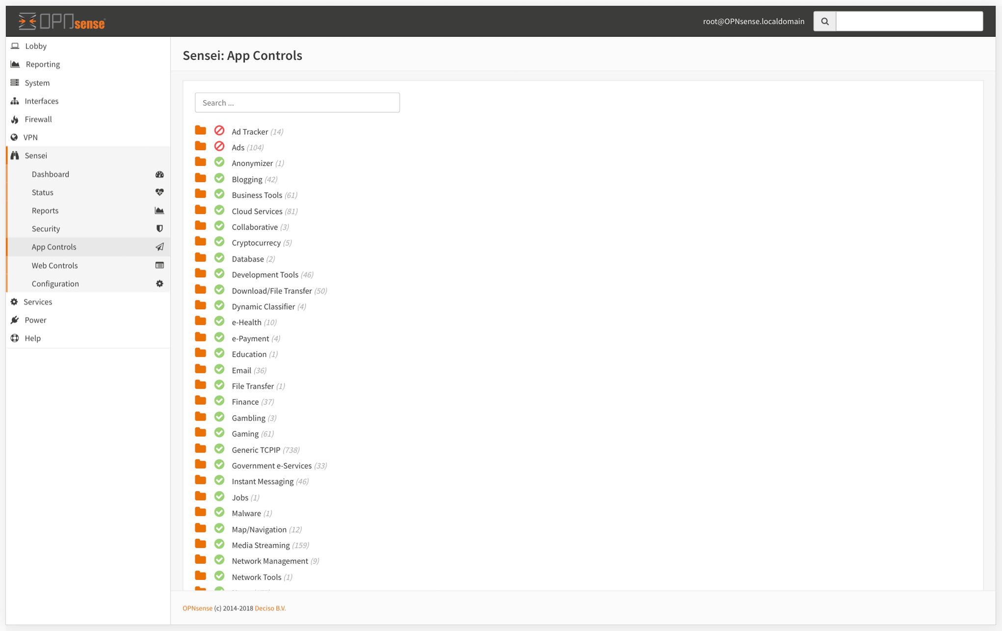 Application Control – Zenarmor Help Center