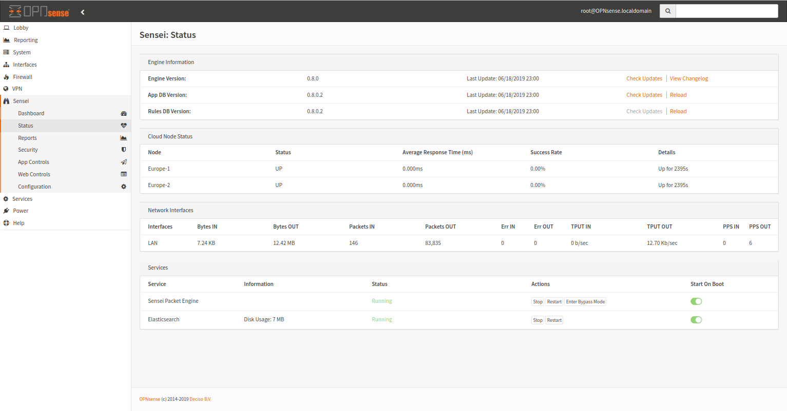 Status – Zenarmor Help Center