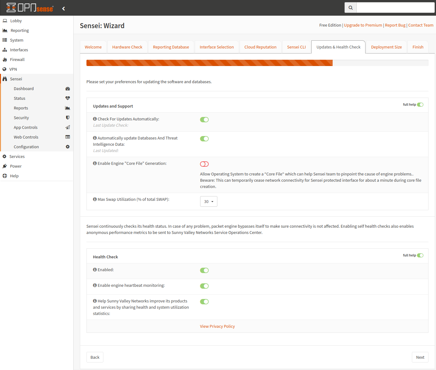 Initial Configuration Wizard – Zenarmor Help Center